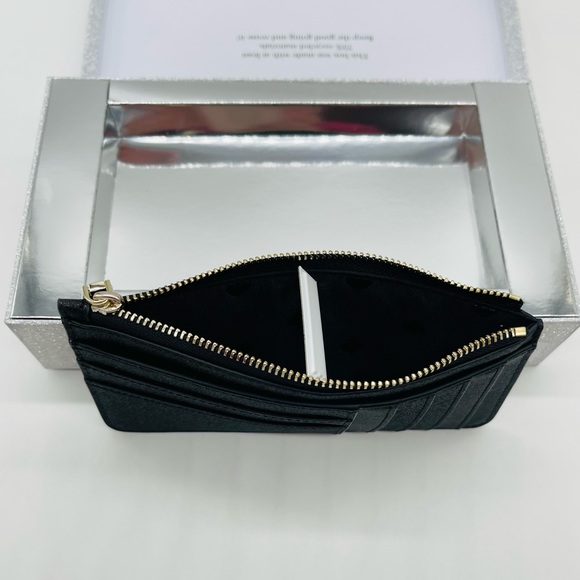 kate spade Bags Kate Spade Tinsel Boxed Large Slim Card Holder